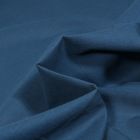 Tissu Voile de coton uni Tissia Bleu denim