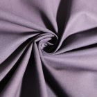 Tissu Coton uni Gris anthracite clair - Par 10 cm