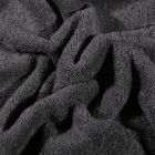Tissu Eponge Premium 400 g/m² Gris anthracite - Par 10 cm