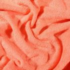 Tissu Eponge Premium 400 g/m² Corail - Par 10 cm