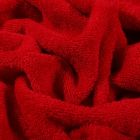Tissu Eponge Premium 400 g/m² Rouge hermes - Par 10 cm