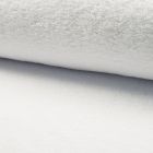 Tissu Eponge légère 320 g/m² Blanc - Par 10 cm