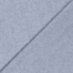 Tissu chambray coton uni Siena Bleu indigo - Par 10 cm
