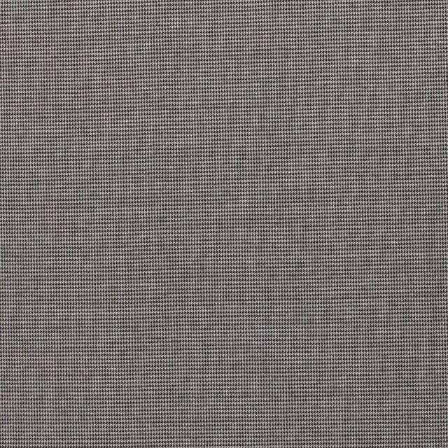 Coupon Tissu Jacquard Extensible Pied de poule noir sur fond Blanc - Coupon de 40 cm