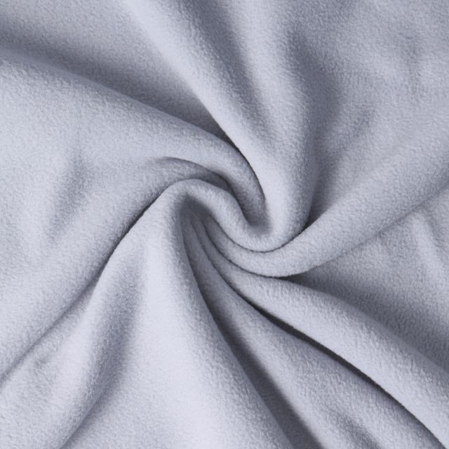 Tissu Polaire doux Grand Froid Gris