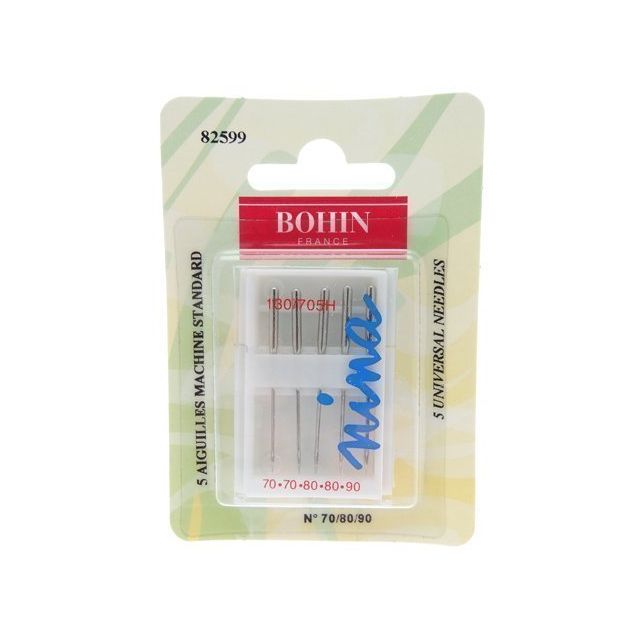 Aiguilles Machine Bohin Standard N°90/100 x5