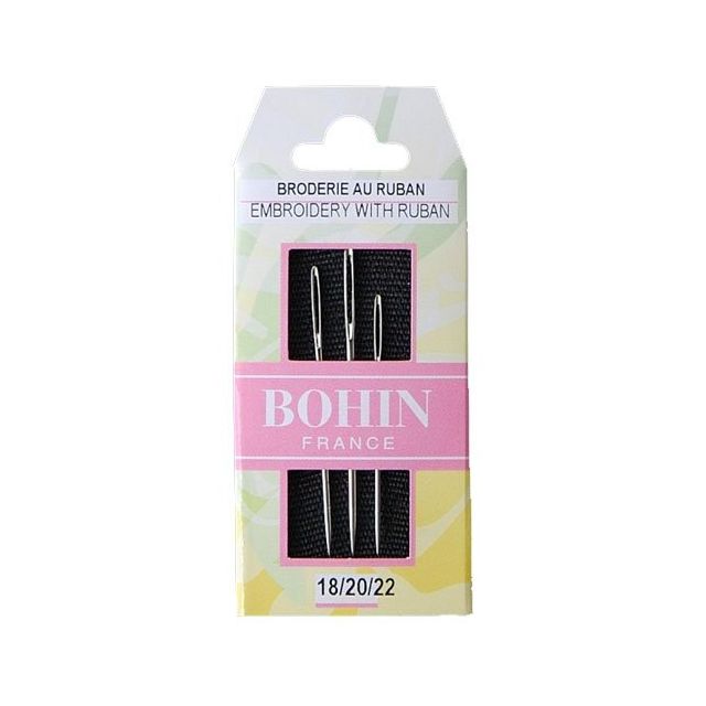 Aiguille Broderie Ruban de Soie-Carte