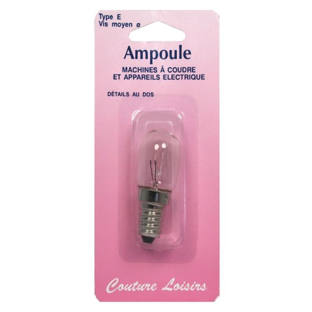 Ampoule 15w /240 v vis moyenne 22 x 56mm