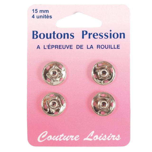 Boutons pression n°15 nickelés '4