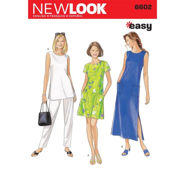 Patron New Look 6602 Robe