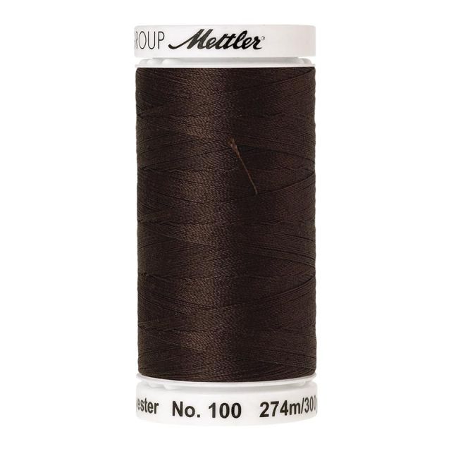 Fil Mettler Seralon 274 m - n° 395 Chocolat noir