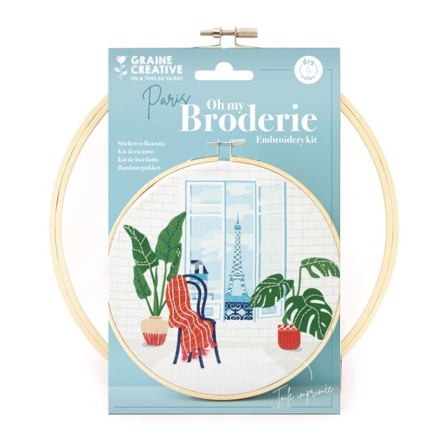 Kit Broderie partielle Paris