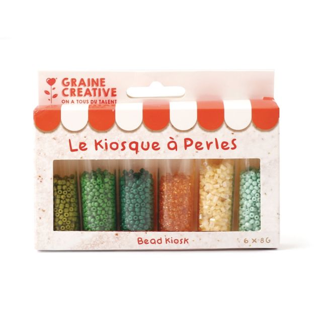 Le Kiosque à Perles Jungle 6 couleurs