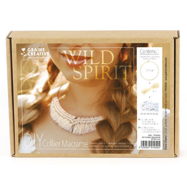 Kit DIY Collier Macramé