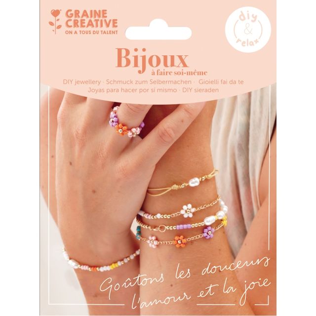 Kit Bijoux à faire soi-même Perles et nacre