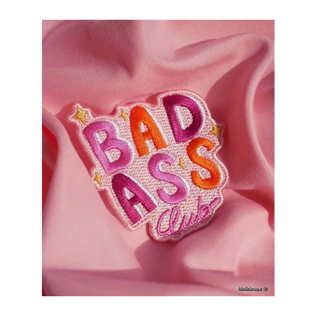 Ecusson Thermocollant Badass Club