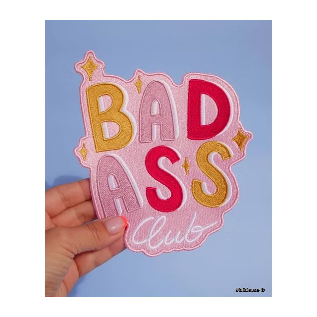 Ecusson Thermocollant Badass Club XL