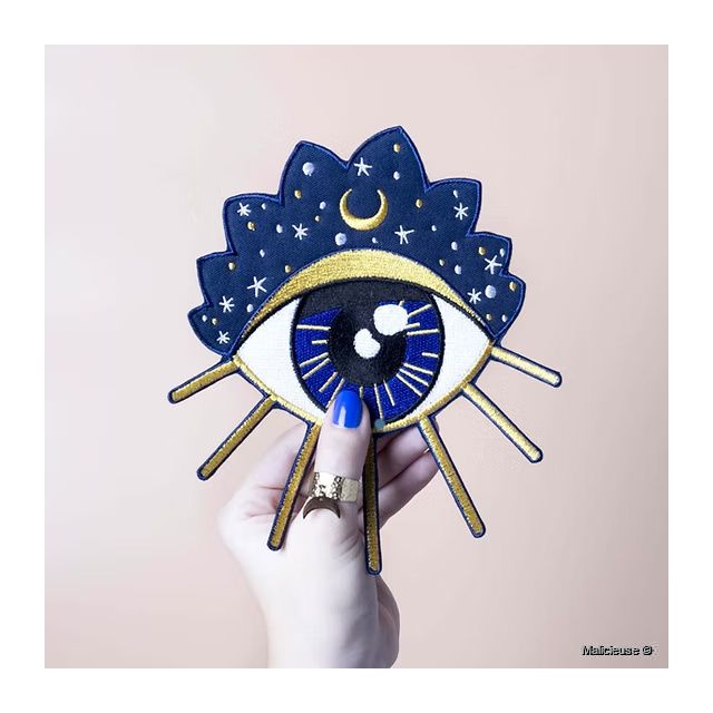 Ecusson Thermocollant Oeil XL