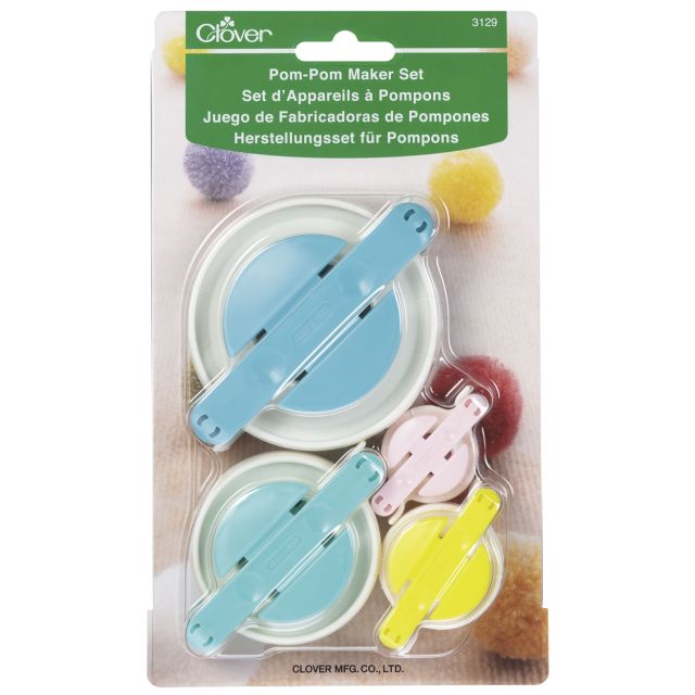 Set à fabriquer des pompons Clover 4 tailles