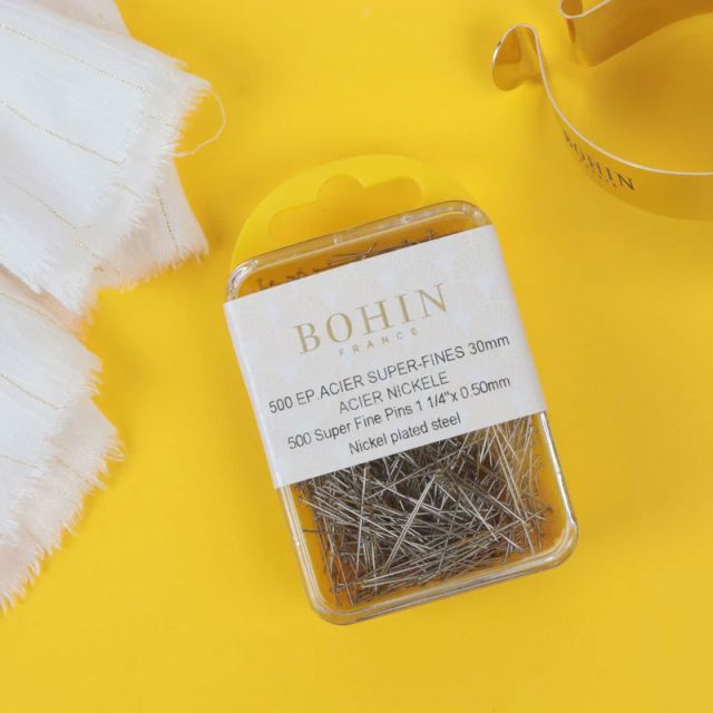 Boîte de 500 épingles super-fines Bohin