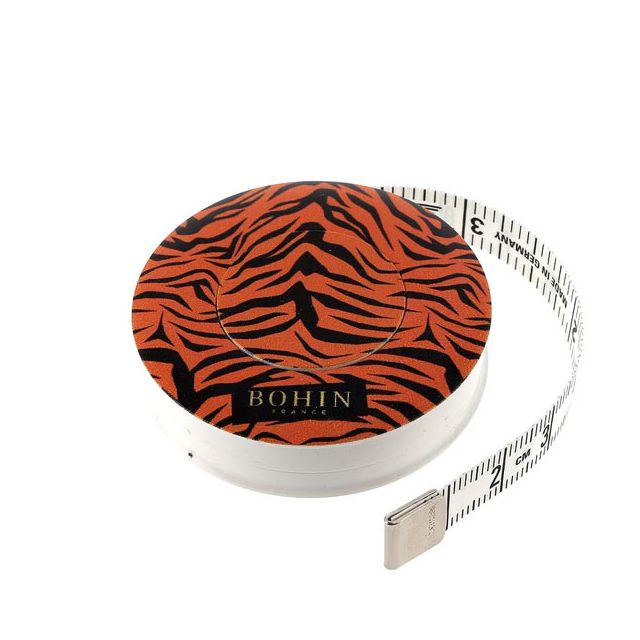 Mètre ruban 150 cm Bohin - Tigre