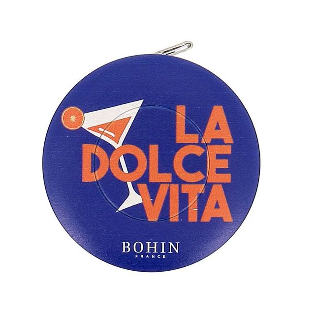 Mètre ruban 150 cm Bohin La Dolce Vita