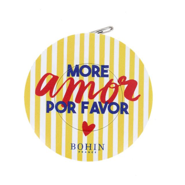 Mètre ruban 150 cm Bohin More Amor por favor