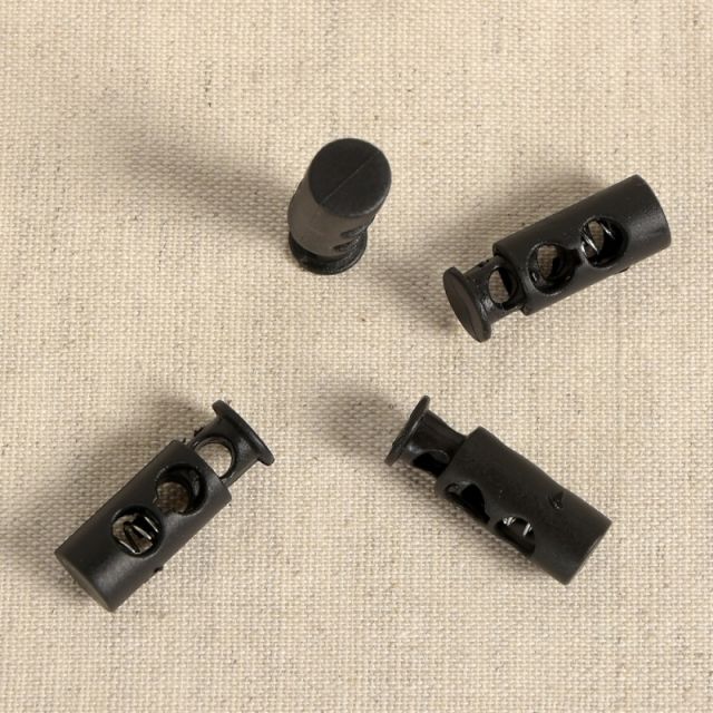 Bloqueur long double trous x4 - Noir