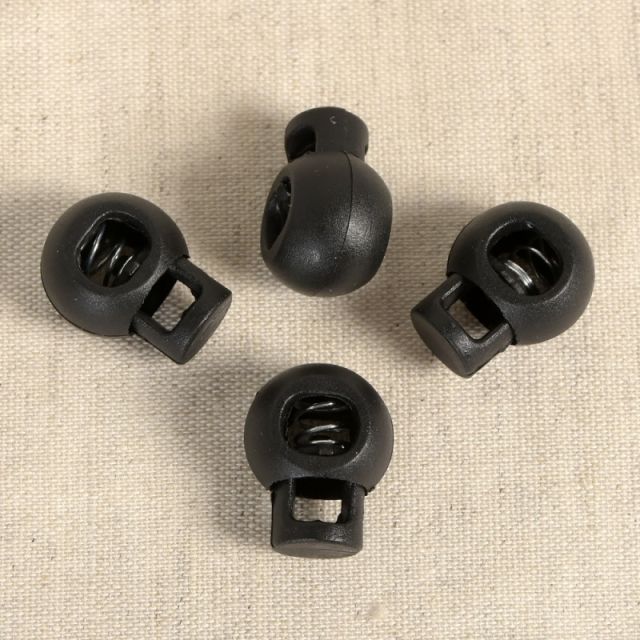 Bloqueur rond x4 - Noir