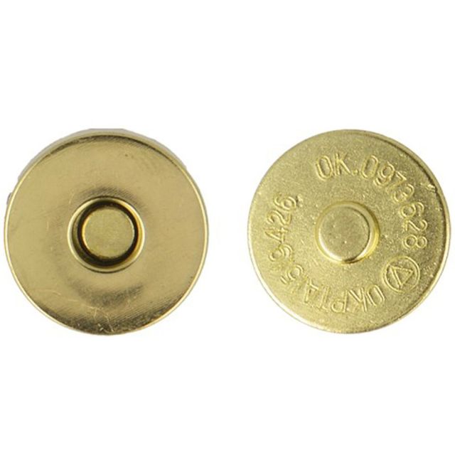 Fermoir magnétique Or 19 mm X2