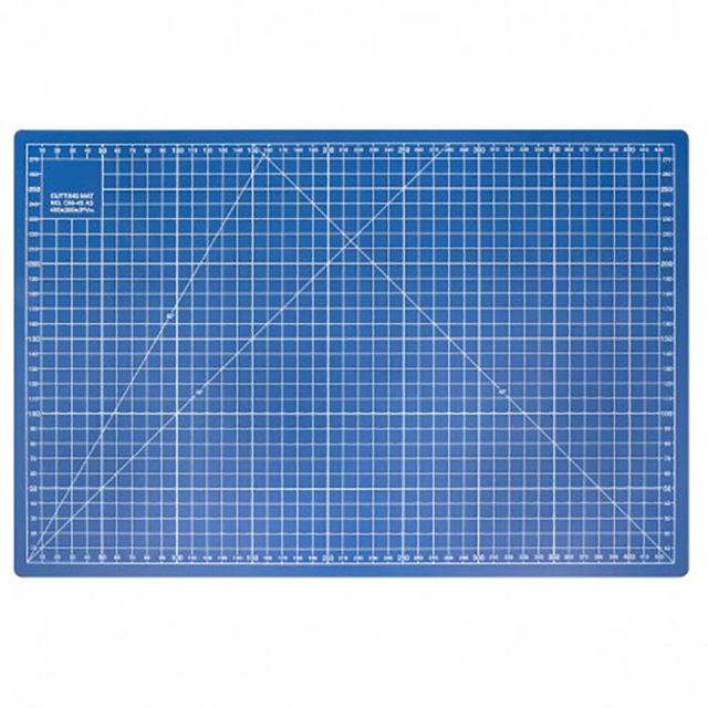 Planche de découpe PVC Bleu - 90 x 60 cm