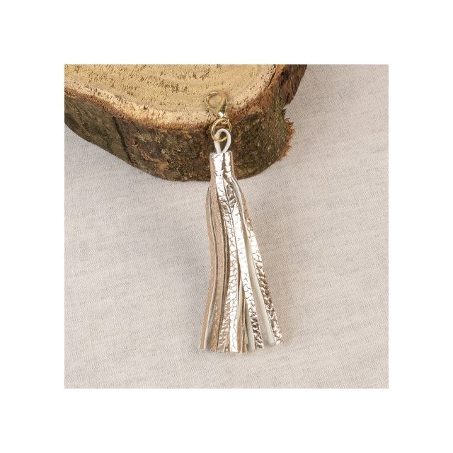 Pompon avec fermoir Rose gold