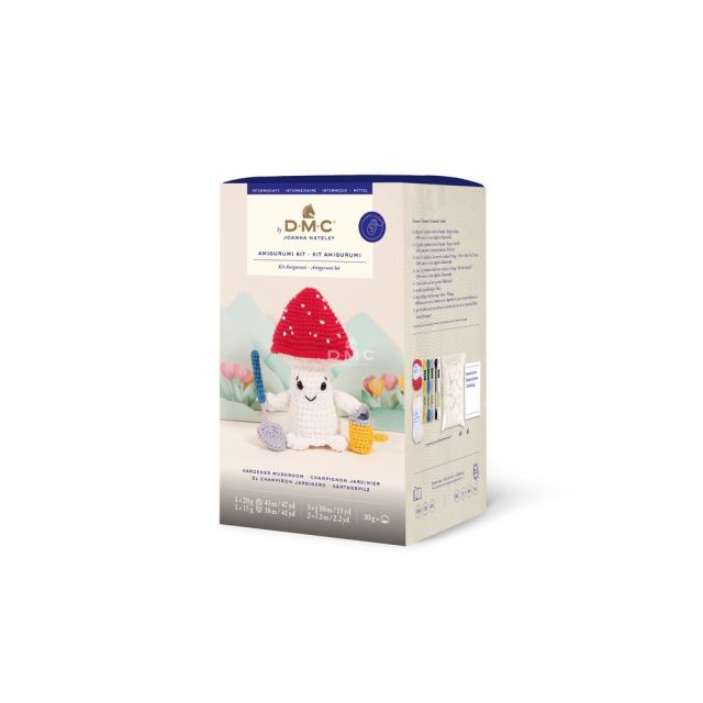KIT AMIGURUMI CHAMPIGNON JARDINIER DMC