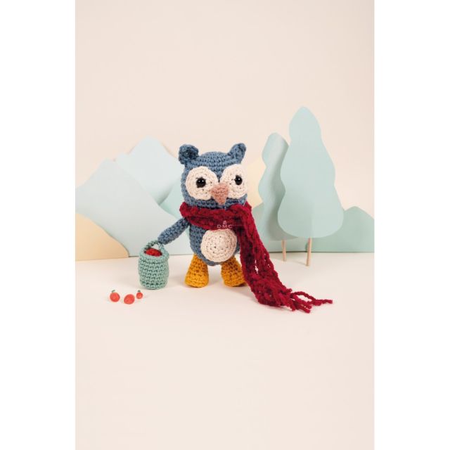 KIT AMIGURUMI HIBOU AU POTAGER DMC