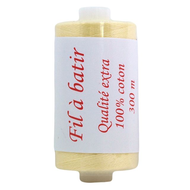 Fil à bâtir 300 m Jaune