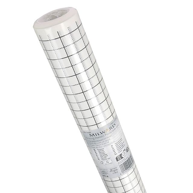 Papier calque Milward quadrillé pour patrons