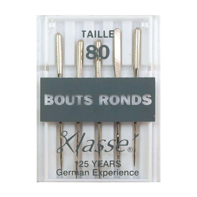 Aiguilles Machine Bouts ronds 80/12 - Klassé