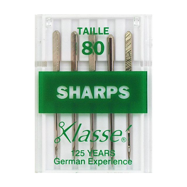Aiguilles Machine Sharps 80/12 - Klassé