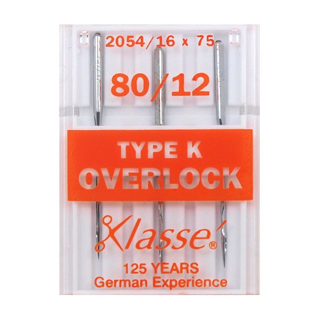 Aiguilles Machine A surfiler 80/12 Type K - Klassé