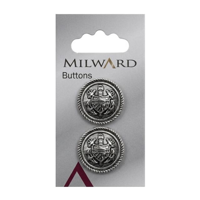 Bouton Milward Bouclier 22 mm x2