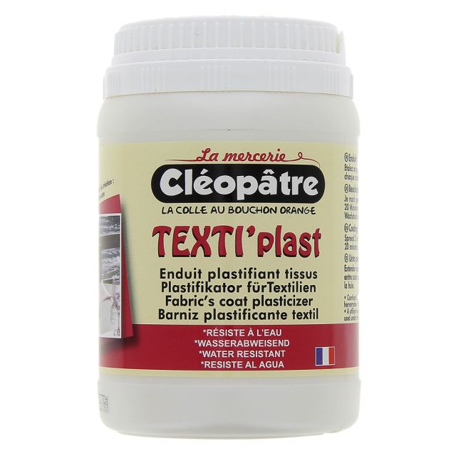 Enduit plastifiant pour tissu Texti'plast - 250g