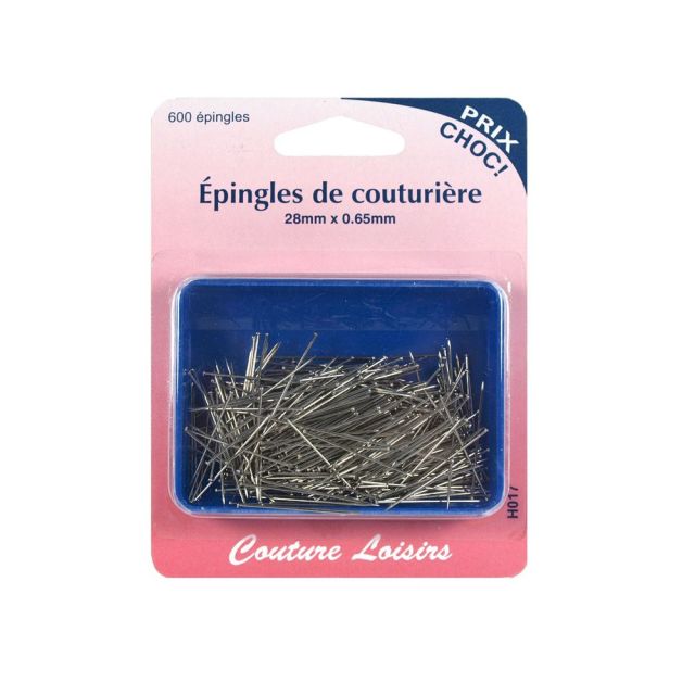 Épingles de couturière - 600 épingles