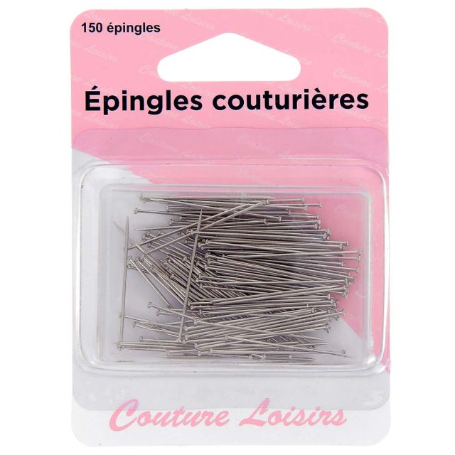 Epingles couturières 28 x 0.62 mm - 150 unités