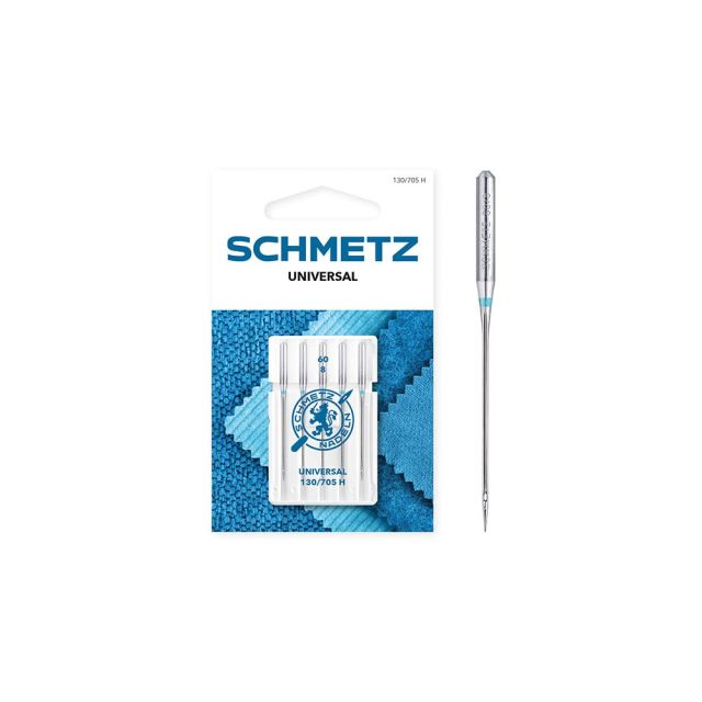 Aiguilles universal n° 60/8 Schmetz 130/705 H x5