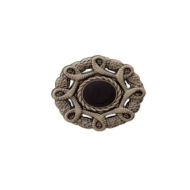 Bouton Prym en métal 20 mm - Argent rond