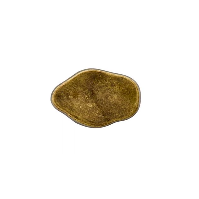 Bouton Prym en métal 12 mm - Laiton vieilli rond irrégulier