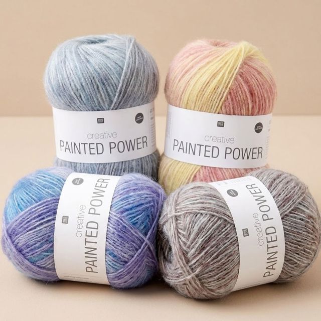 Fil Creative Painted Power Rico Design - 4 Couleurs