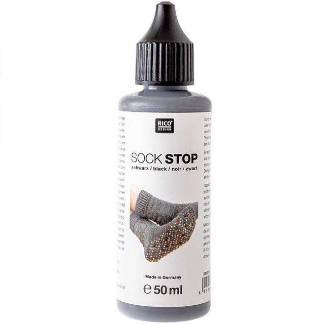 Stop chaussettes Noir - Rico Design