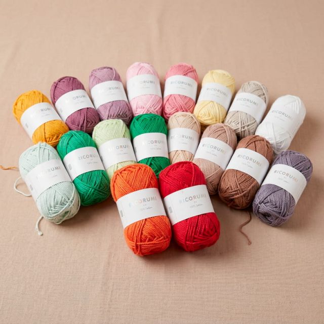 Fil Créative Ricorumi dk Rico Design - 18 couleurs