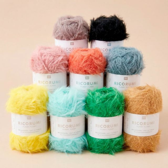 Fil Ricorumi Furry Furry Rico Design - 9 Couleurs